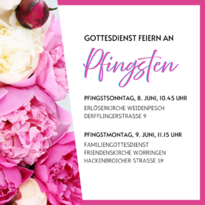 Mehr über den Artikel erfahren Pfingsten verbindet