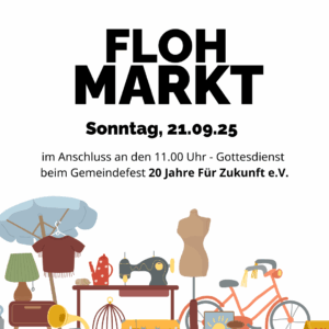 Mehr über den Artikel erfahren Flohmarkt beim Gemeindefest