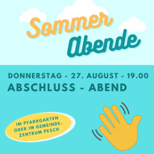 Mehr über den Artikel erfahren Abschluss-Abend